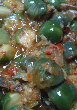 Foto resep Tumis terong lalap
