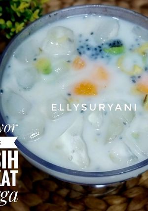 Foto resep Es Kopyor Kawe plus Selasih, Alpukat dan Mangga