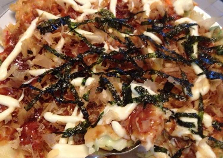 Resep Okonomiyaki (bakwan jepang) yang Bisa Manjain Lidah
