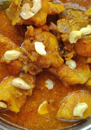 A picture of Chicken curry.