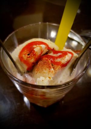 A picture of Homemade faluda.