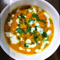 A picture of Peas Paneer Curry.