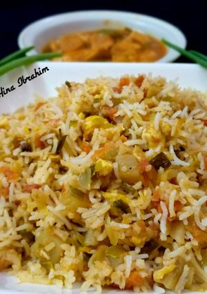 A picture of Egg Fried Rice.