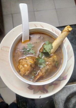 A picture of Kharode da shorba.