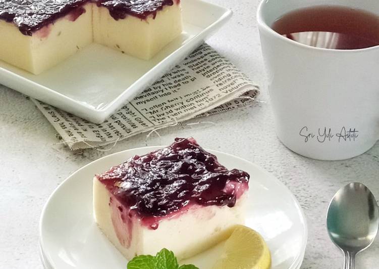 Resep Simple Blueberry Cheesecake Anti Gagal