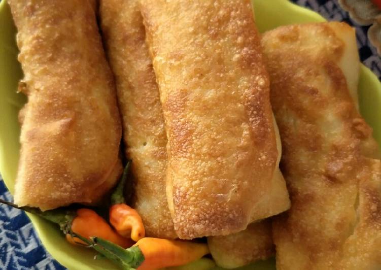 Bumbu Lumpia isi sop kemaren | Langkah Membuat Lumpia isi sop kemaren Yang Enak Banget