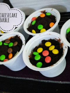 Foto resep Chocolate Cheesecake Oreo Marble