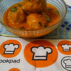 A picture of Chicken koftay.