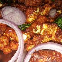 A picture of Cauliflower chilli.