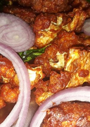 A picture of Cauliflower chilli.