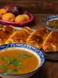 سوفليه 😋🤤🤤 بالصلصة الطماطم والكفتة😍