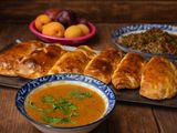 سوفلي 😋🤤🤤 بالصلصة الطماطم والكفتة😍