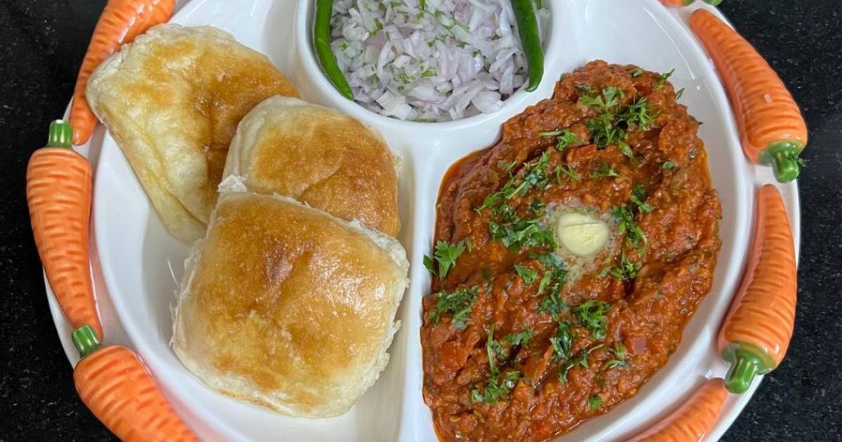 High Protein Pav Bhaji { Winter Special } Recipe by Alka Bhandari Cookpad