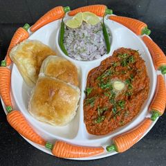 A picture of High Protein Pav Bhaji { Winter Special }.