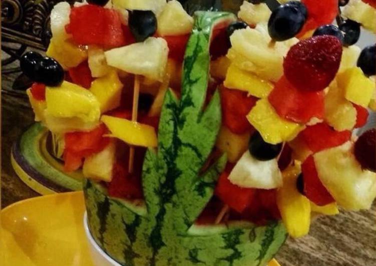 How to Cook Perfect Whosayna’s Fruit Salad Bouquet