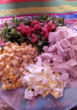 Una foto de Ensalada riquísima y saludable