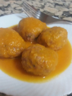 Una foto de Mis albóndigas con Thermomix