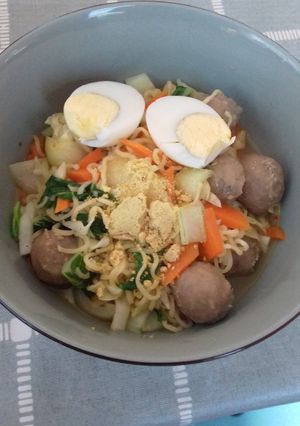 Foto resep Bakso sayur soto koya