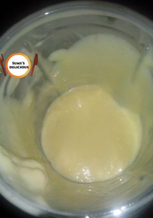 A picture of Home made mayyonise.