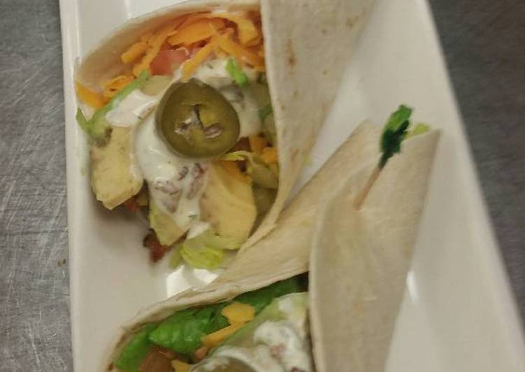 Toasted turkey tacos Toasted turkey tacos