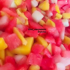 A picture of Fruits salat by Chef_Maryumms_Cuisine🌸.