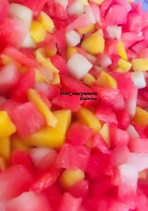 A picture of Fruits salat by Chef_Maryumms_Cuisine🌸.