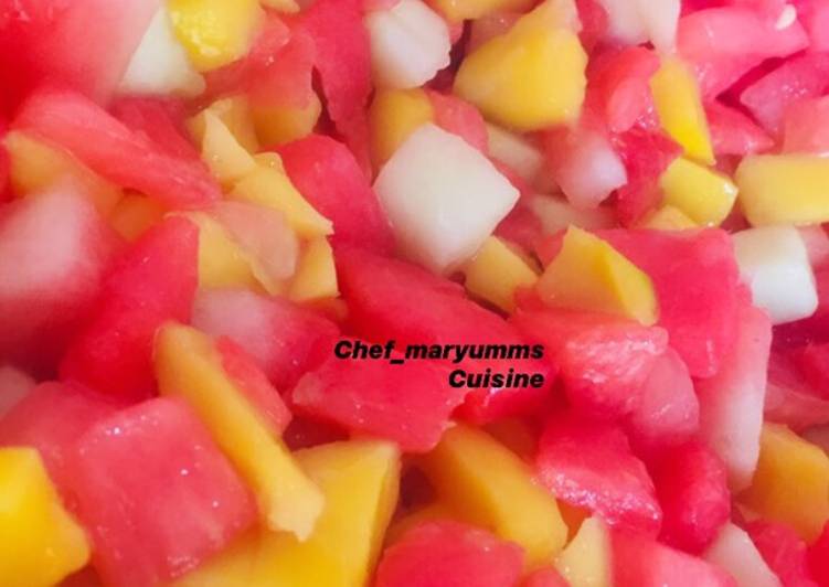 Recipe of Ultimate Fruits salat by Chef_Maryumms_Cuisine🌸 | So Great Food Recipe From My Kitchen