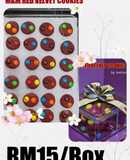 Biskut M&M Red Velvet