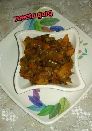 मटर के छिलकों की सब्जी (matar ke chilke ki sabzi recipe in Hindi) रेसिपी मुख्य फोटो