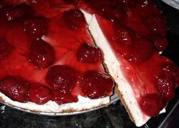 Easy Fast Cooking Strawberry cheese cake Delicious Perfect