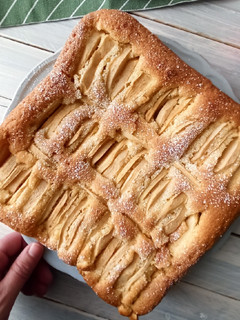 Foto di Torta di mele in teglia