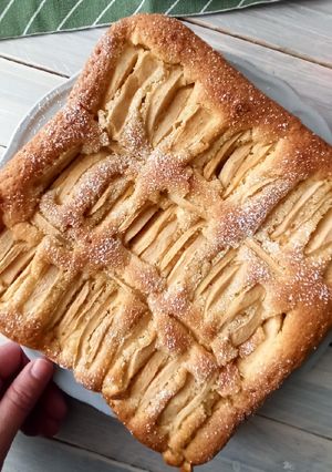 Foto di Torta di mele in teglia