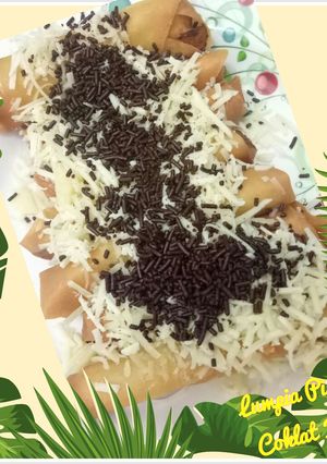 Foto resep Lumpia Pisang Coklat Keju