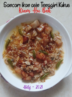 Foto resep Sancam Ikan Asin Tenggiri Kukus / Kiam Hu Bak