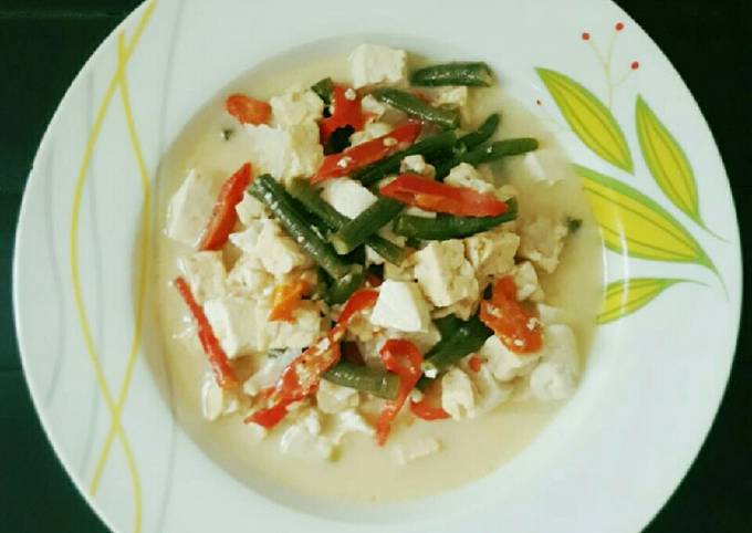 Sayur Tempe Masak Santan