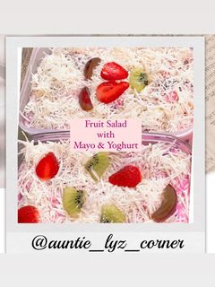 Foto resep Salad Buah Enak dengan Yoghurt & Mayonaise