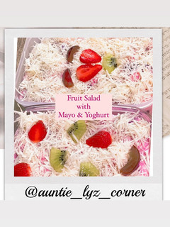 Foto resep Salad Buah Enak dengan Yoghurt & Mayonaise
