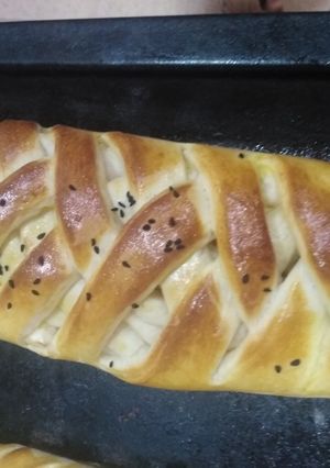 صورة لوصفة فطيرة الضفيرة