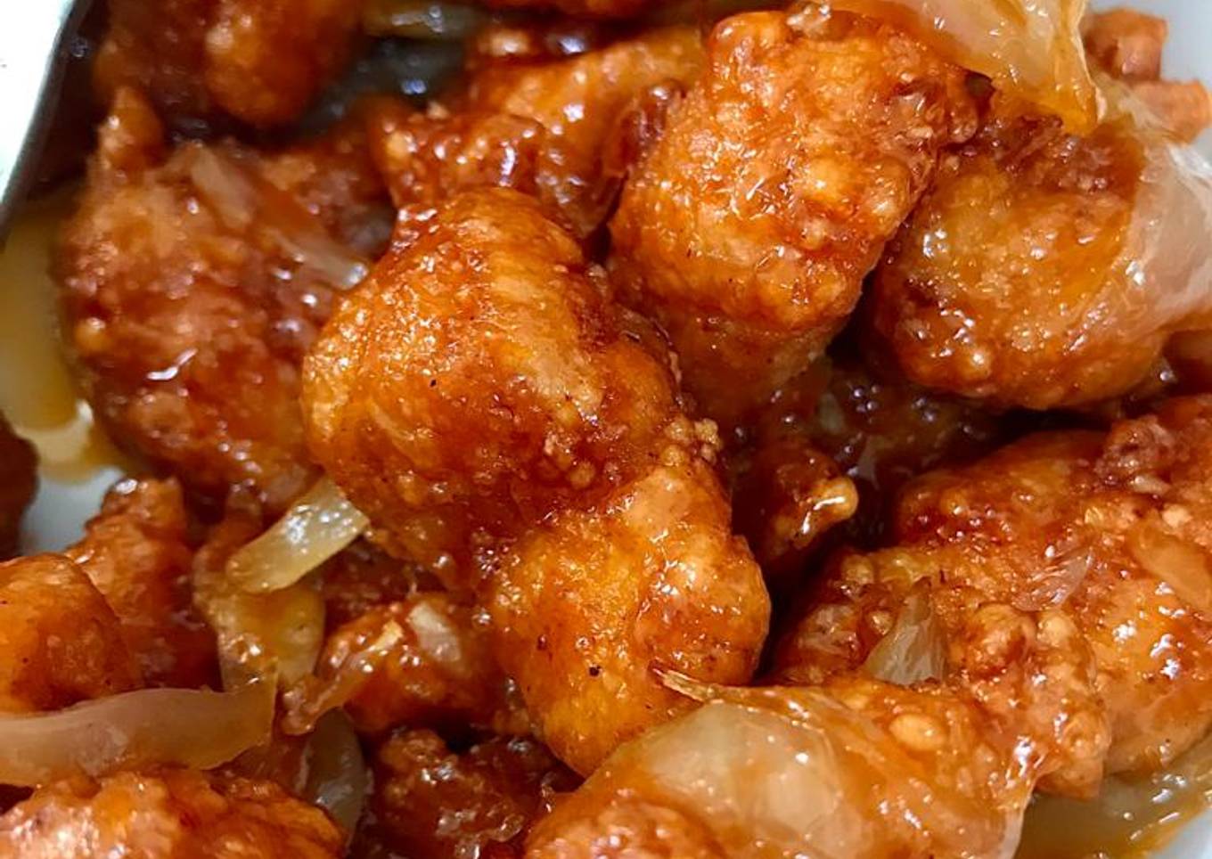 Ayam Goreng Tepung Asam Manis Sederhana
