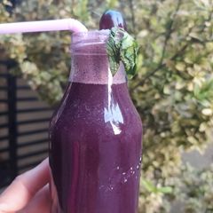 Black Grapes Mint Mojito A picture of Black Grapes Mint Mojito.