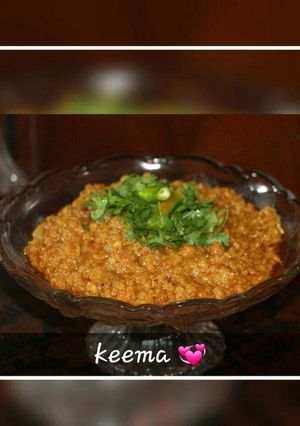 A picture of Bhona keema.