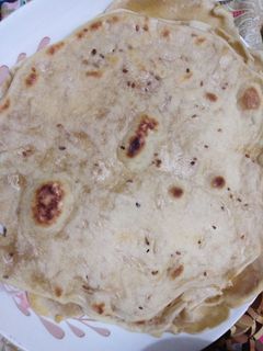 عکسی از دستور نان لواش