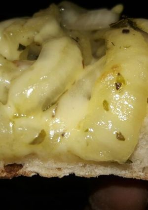 Una foto de Figazza con queso!