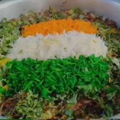 A picture of Tricolor rice.