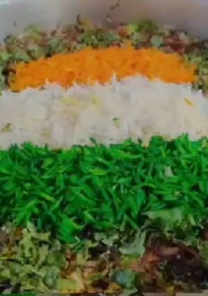 A picture of Tricolor rice.