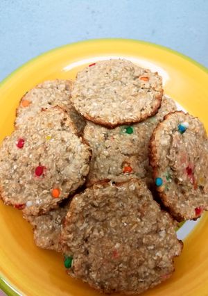 Una foto de GALLETAS de AVENA y PLÁTANO