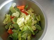 A picture of romaine tomatoes