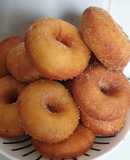 Donuts caseros sabor naranja