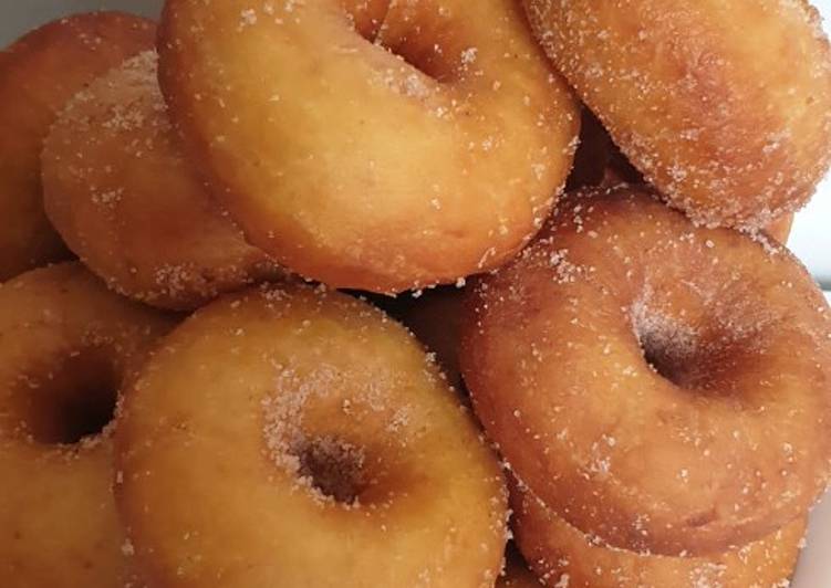 Donuts caseros sabor naranja