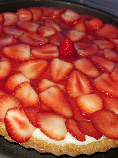 Una foto de Tarta de frutillas